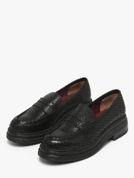 Slippers Uit Leder Aliwell Zwart women A0234 ander zicht 2